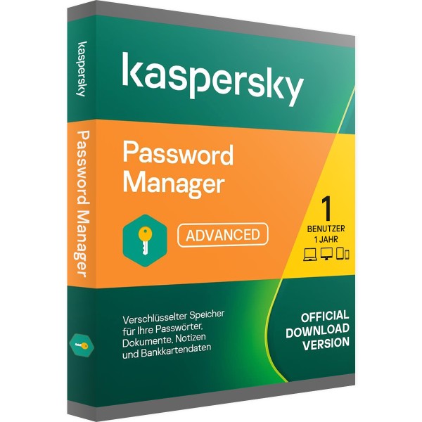 Kaspersky Password Manager 2022 | 1 urządzenie