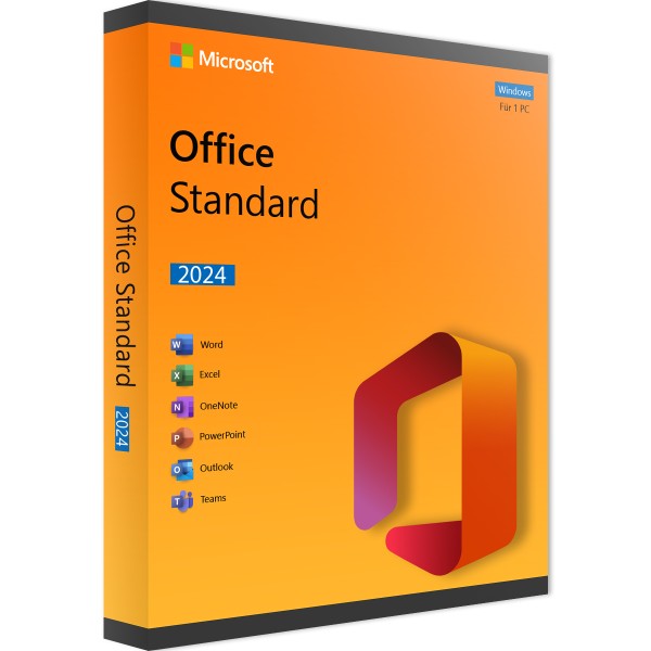 Microsoft Office 2024 Standard | für Windows